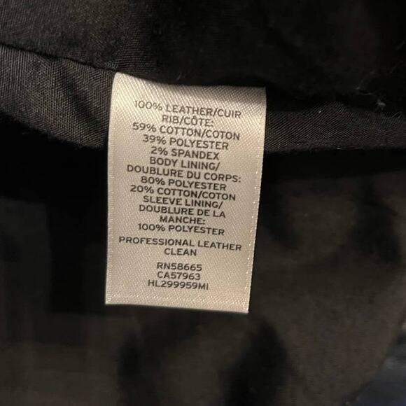 Trouve Black Softest Leather Moto Jacket - Picture 6 of 7